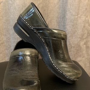 Sanita shoes lightly worn -green